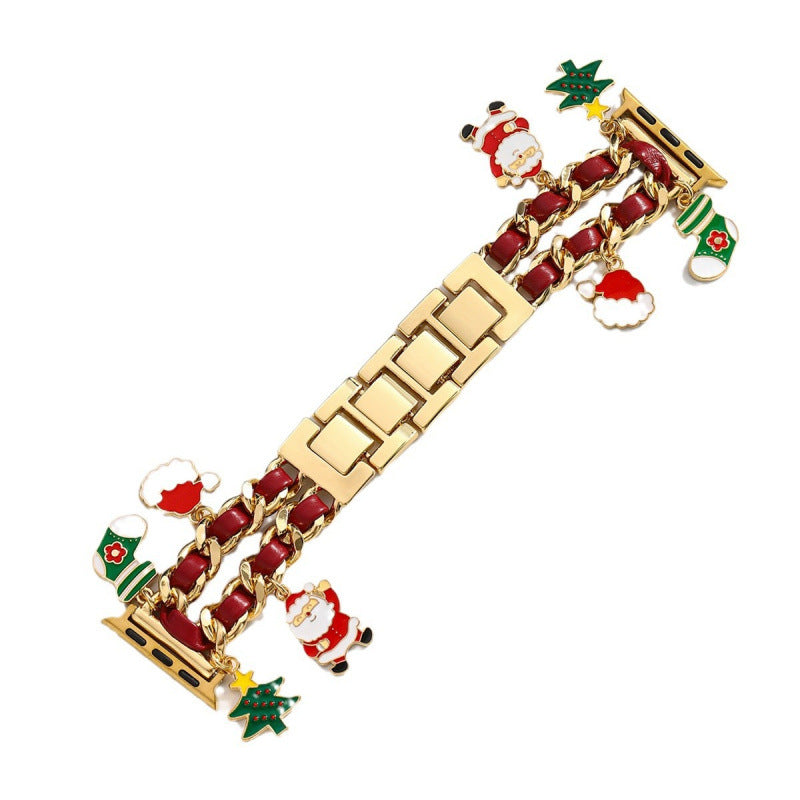 Christmas creative watch straps suitable for all Apple series