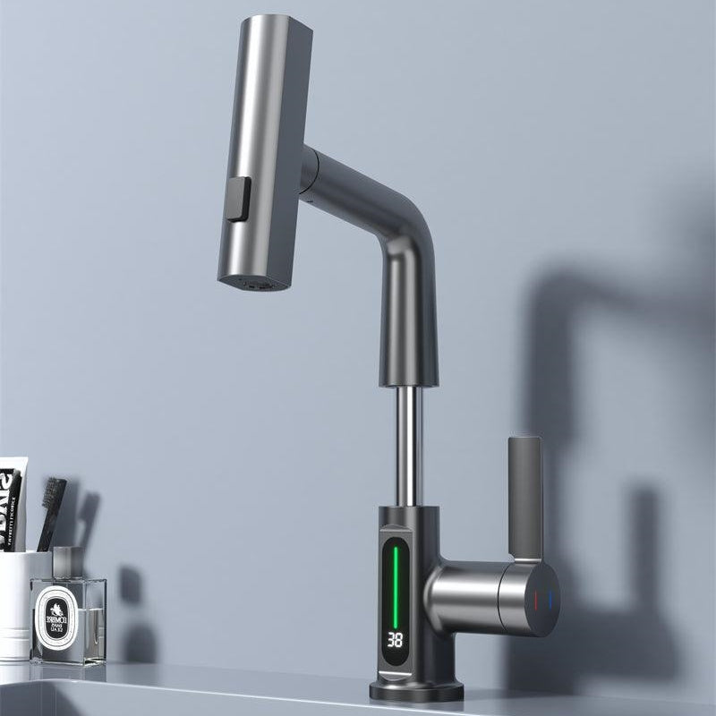 Single Hole Brass Hot and Cold Water Faucet