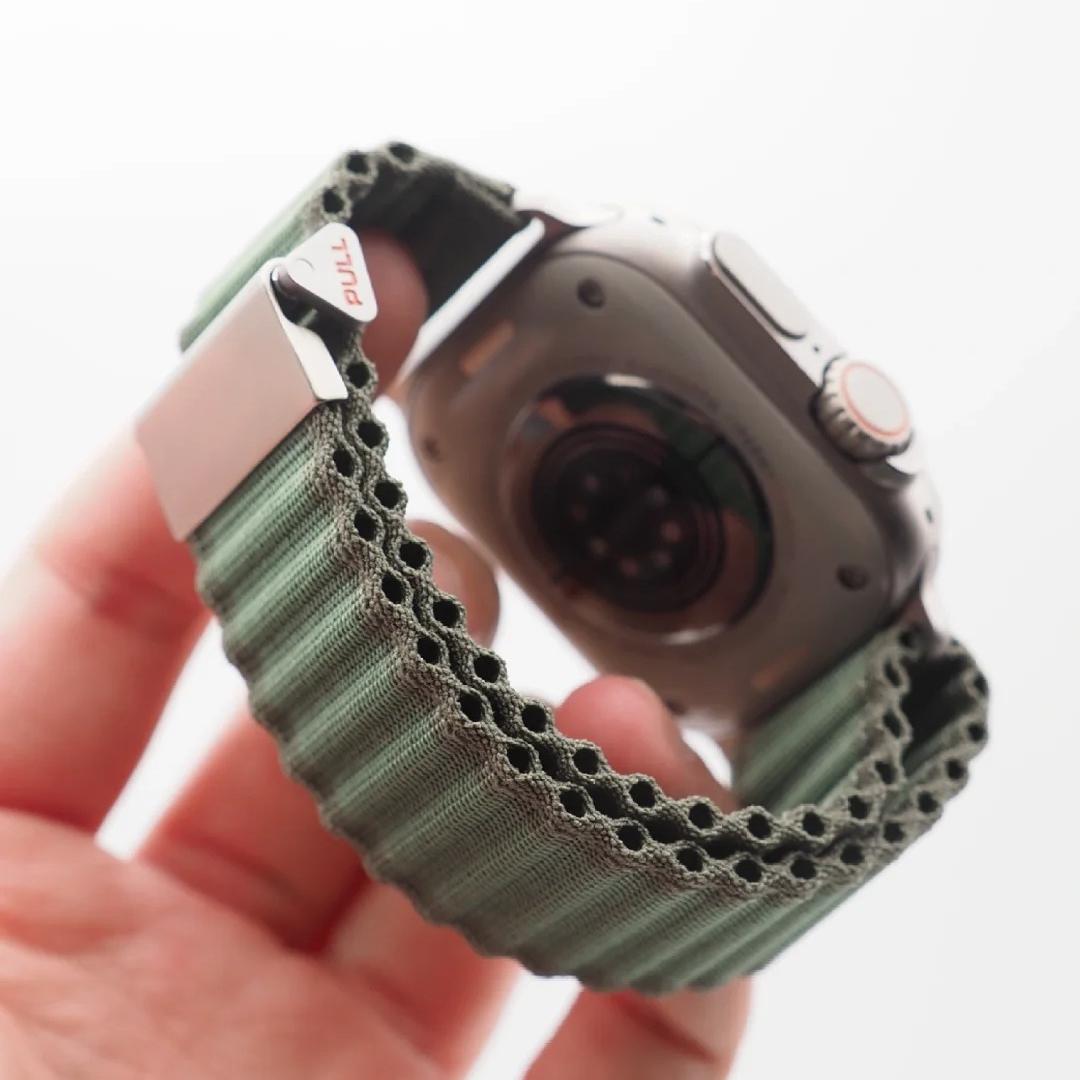 OFF-ROAD Gewebtes Armband für die Apple Watch