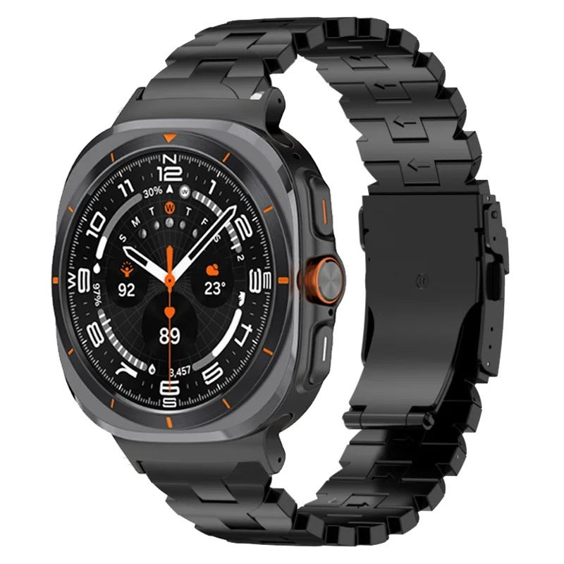 Fjærformet titan klokkerem for Samsung Galaxy Watch7 Ultra 47mm