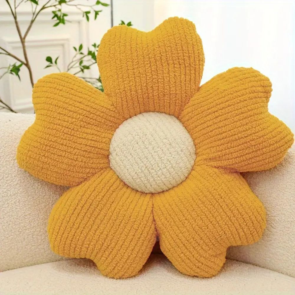 Coussin en forme de fleur Flourish