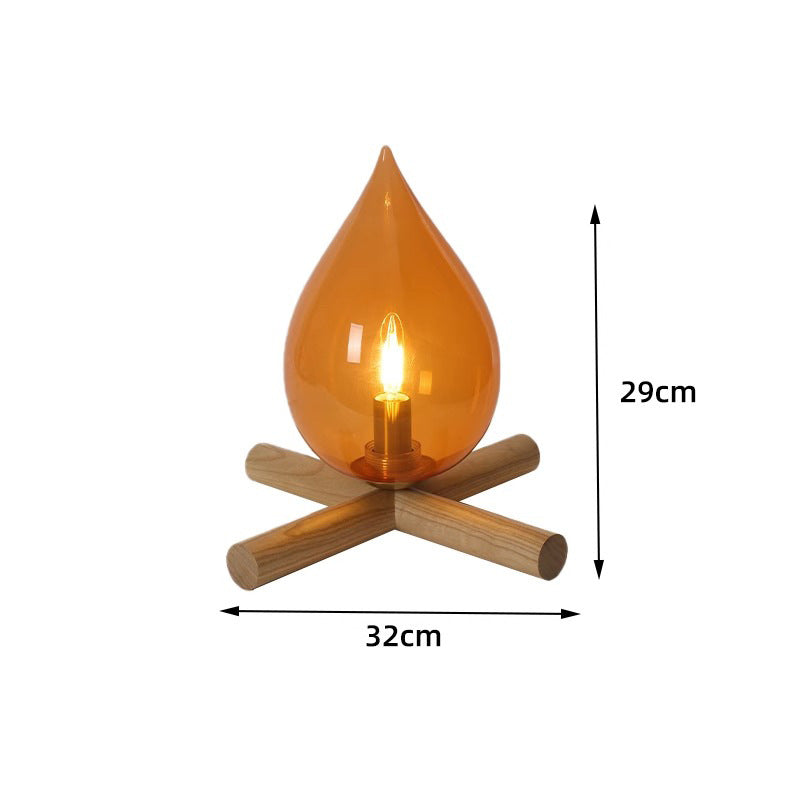 Lampada per atmosfera retrò con fuoco Ember Glow: calore vintage e luce rilassante per qualsiasi spazio