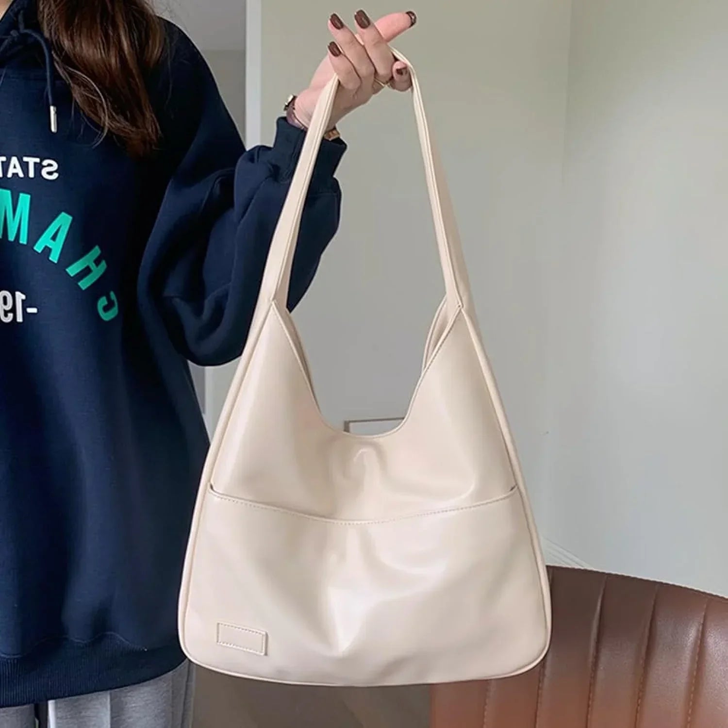 Sac hobo en cuir vegan Maya