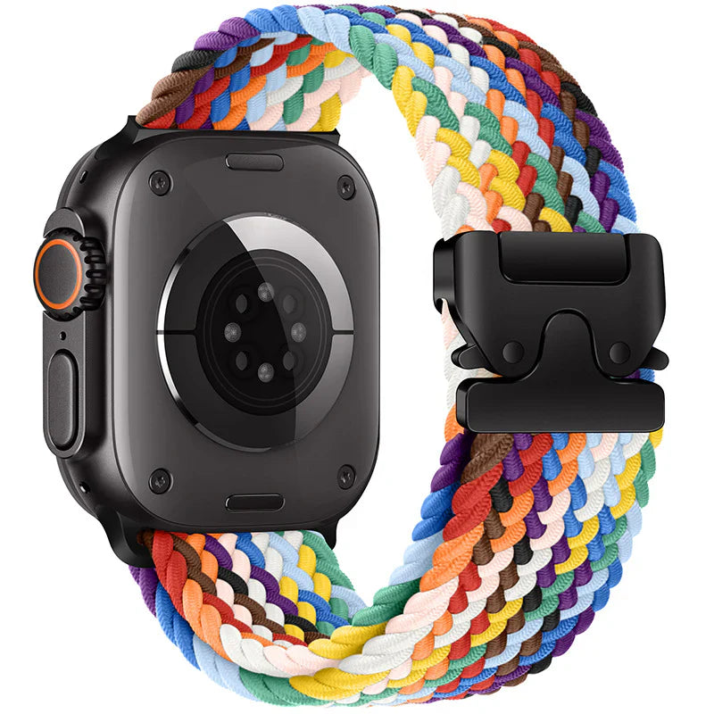 Nylon Geflochtenes Armband Für Apple Watch