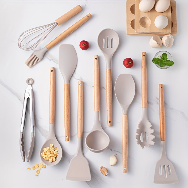 SilicoWare – 12-Piece Silicone Kitchen Utensil Set