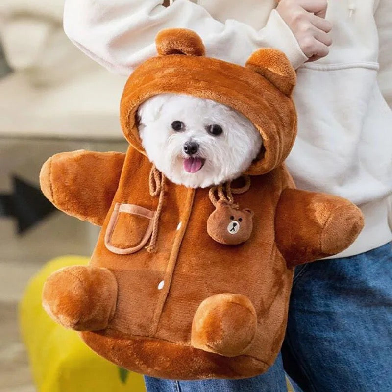 Sac de transport pour chien mignon