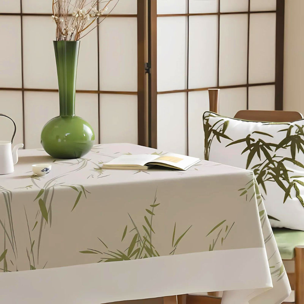 Elegant Pastoral Bamboo Zen Duken