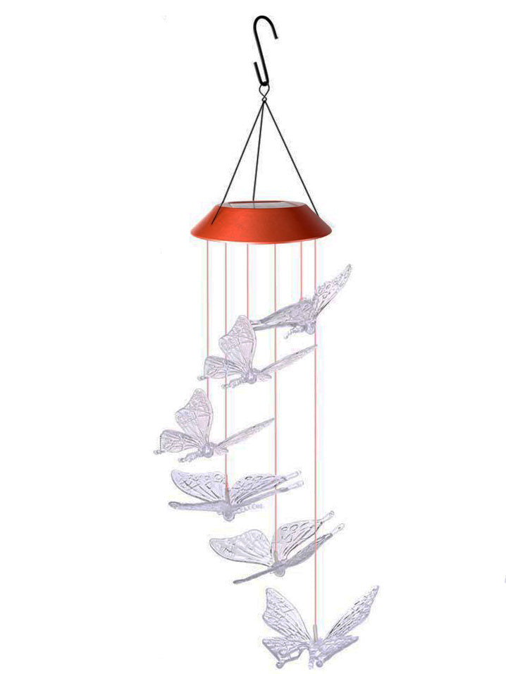 Flutterlights - Decoratieve lampen op zonne-energie met vlinderontwerpen