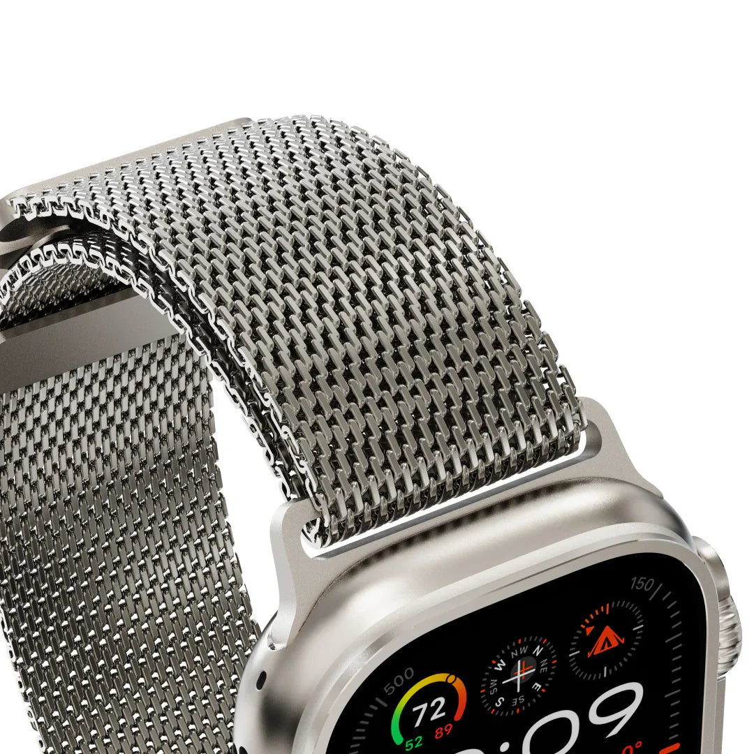 Milanese Loop Titanband för Apple Watch