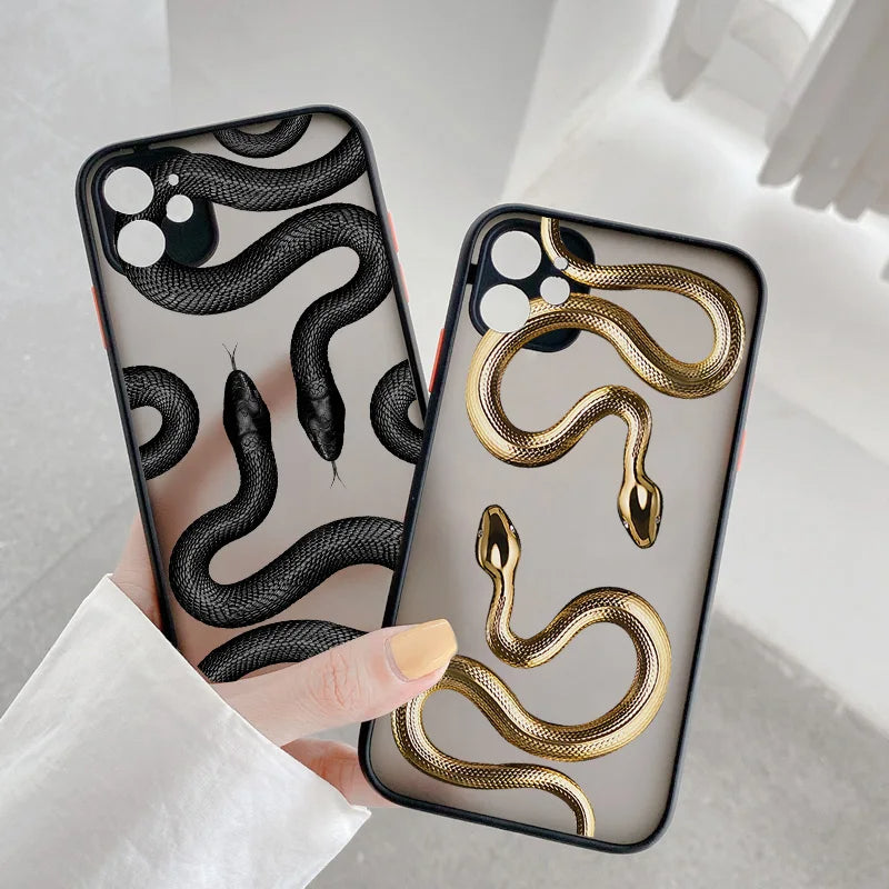 Serpent Motif iPhone Case