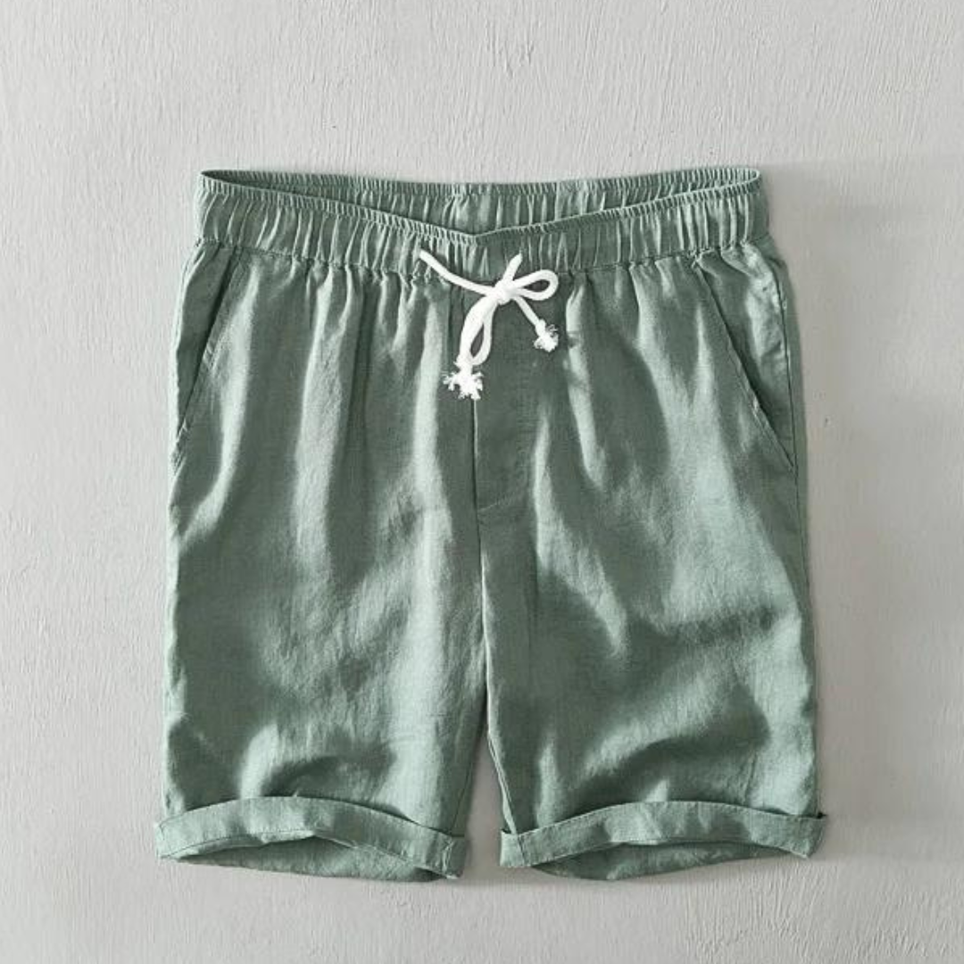 LinLux - 100% linneshorts för män