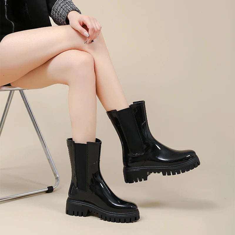 RainGlam Waterproof Pull On Boots