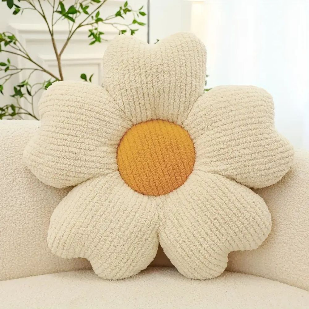 Coussin en forme de fleur Flourish