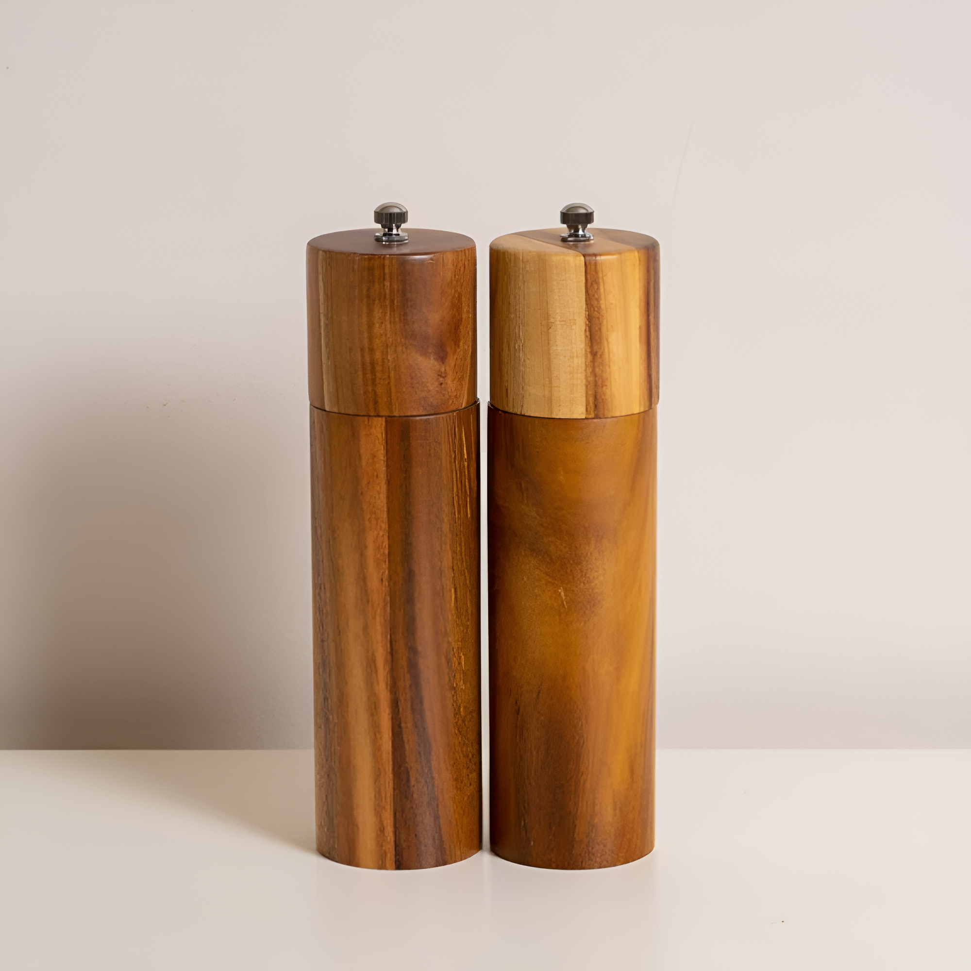 Minimalist Wooden Spice Grinders