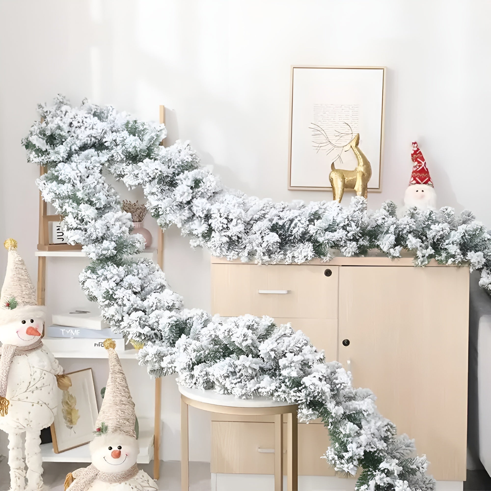 Ghirlanda di Natale Frosted per le Feste