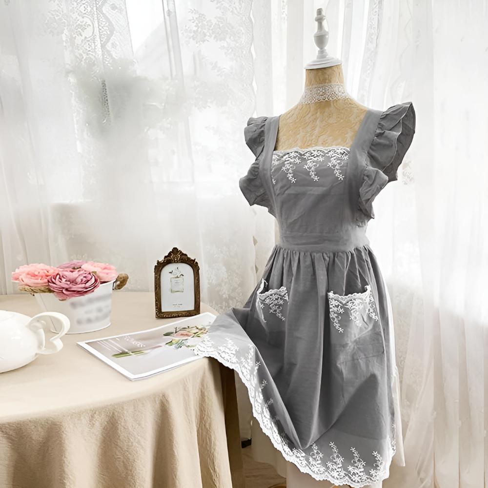 Blush Belle Ruffle Apron