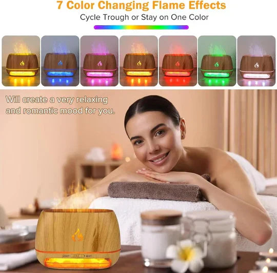 Taavita – 3-in-1 Himalayan Salt Stone Aroma Diffuser