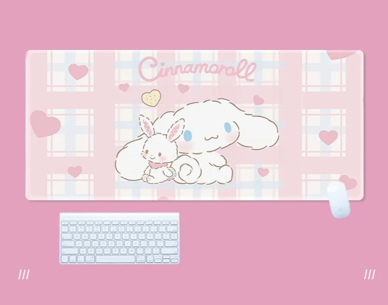 Cinnamoroll Kuromi podložka pod myš