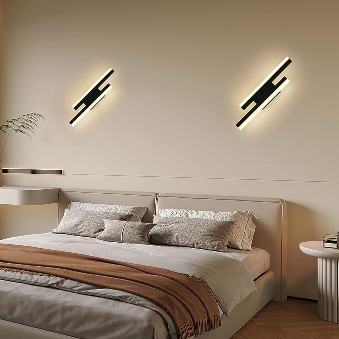 Moderne LED wandlamp - Strepen Lang Licht