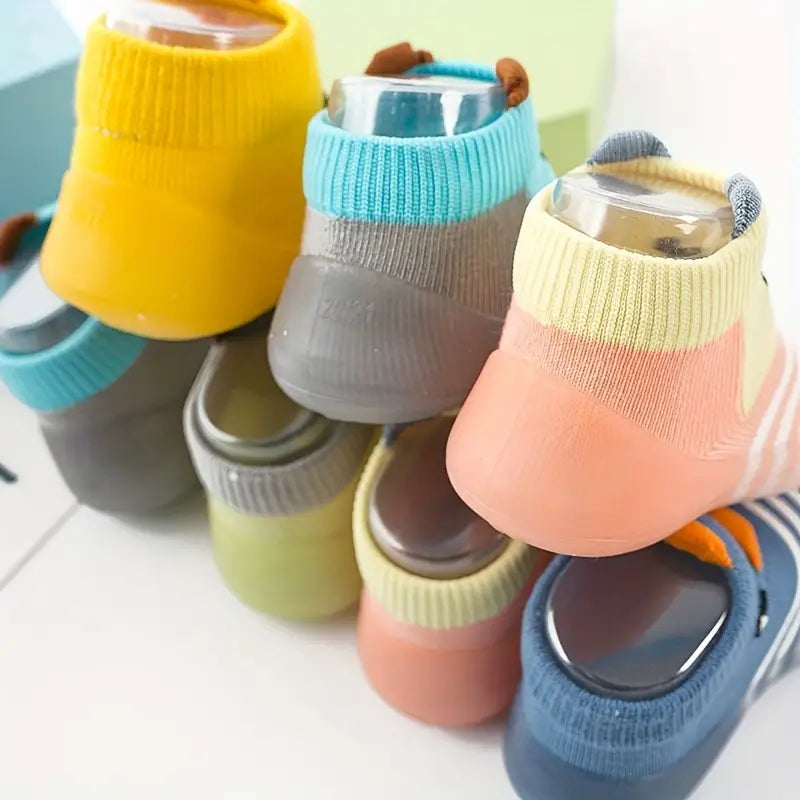 Mini Fashion | Fixed Sole- Non-slip Shoe Socks