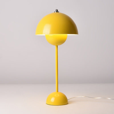 Lampada da tavolo Macaron a fungo grande: luce soffusa e design elegante