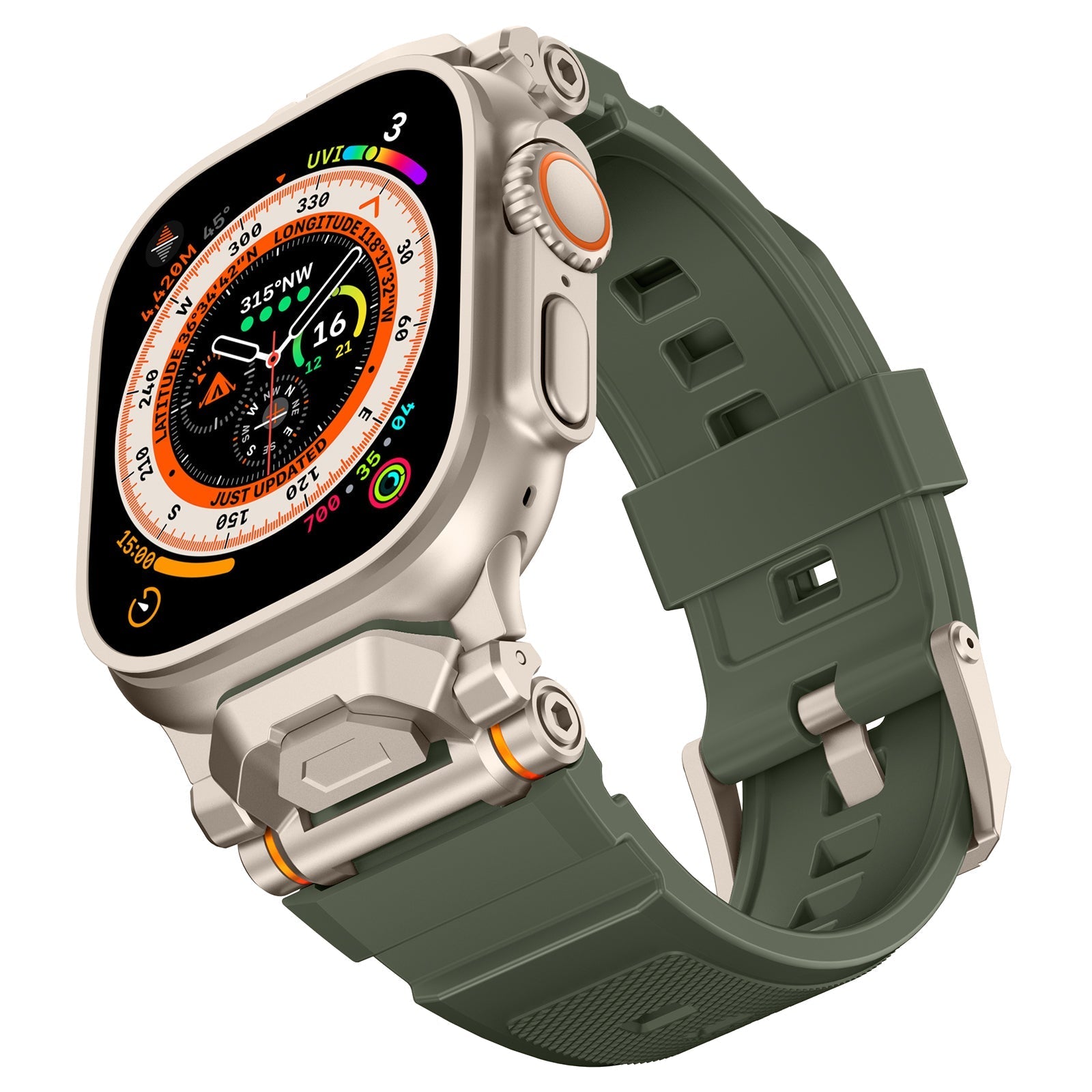 Banda de goma Explorer FKM 2.0 para Apple Watch