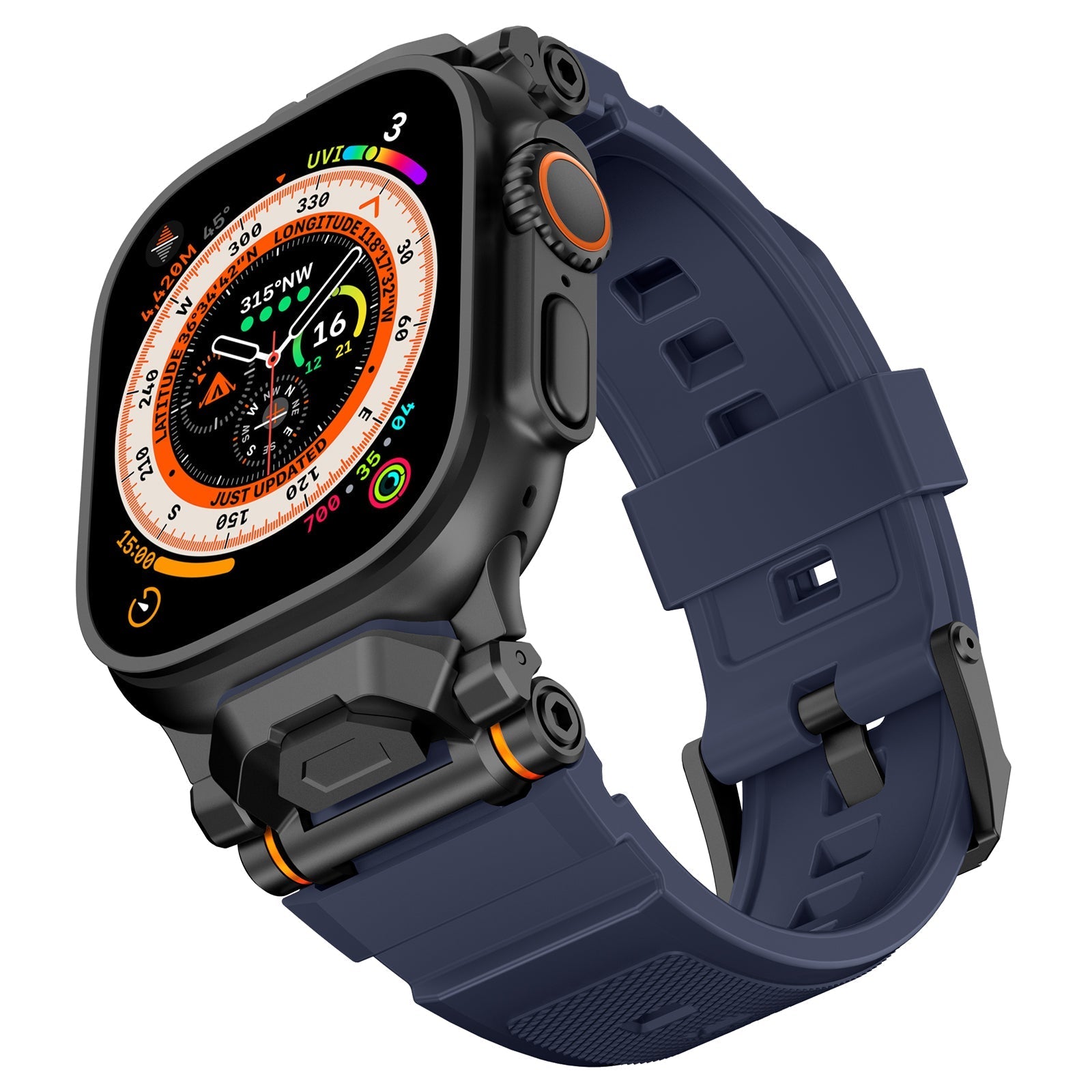 Banda de goma Explorer FKM 2.0 para Apple Watch