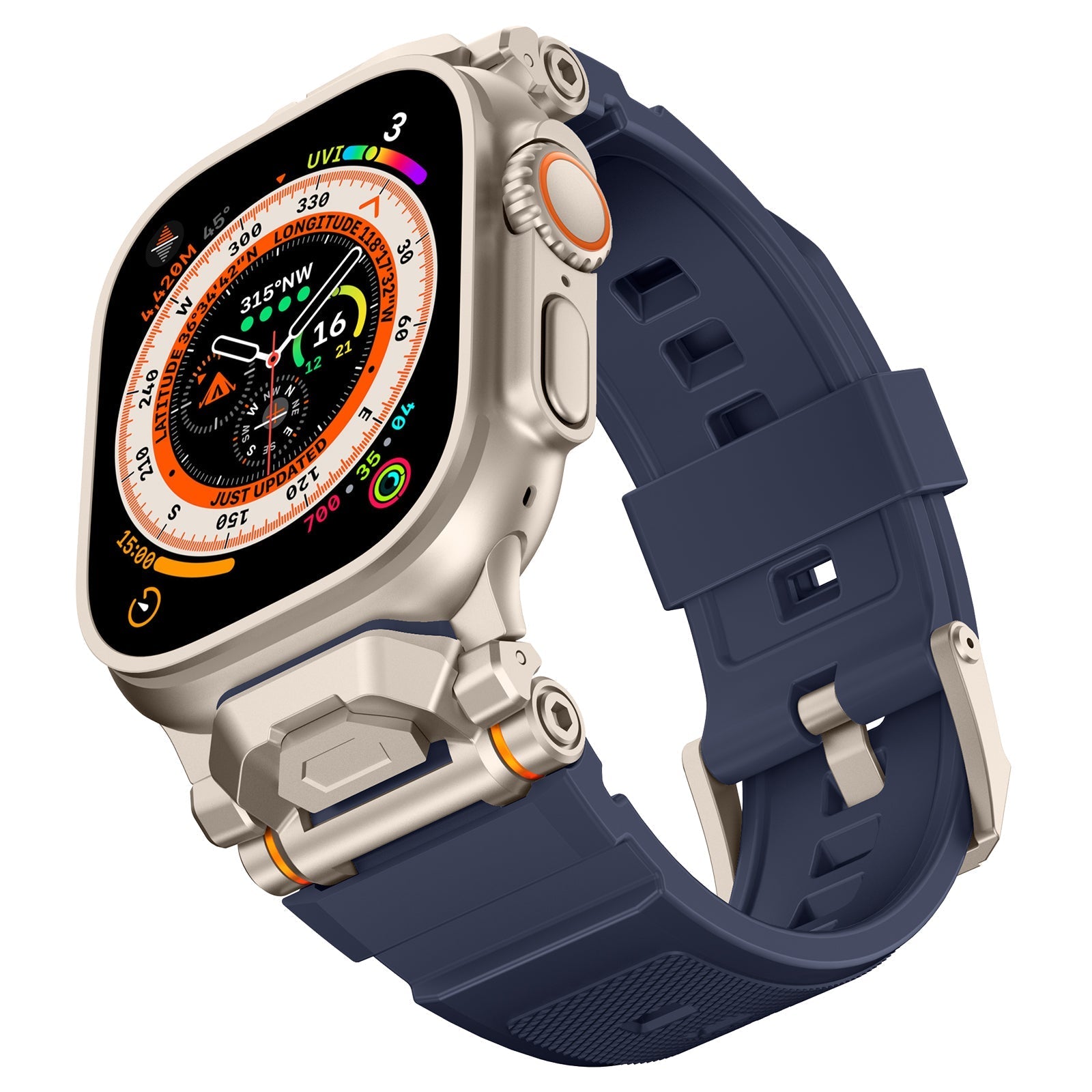 Banda de goma Explorer FKM 2.0 para Apple Watch