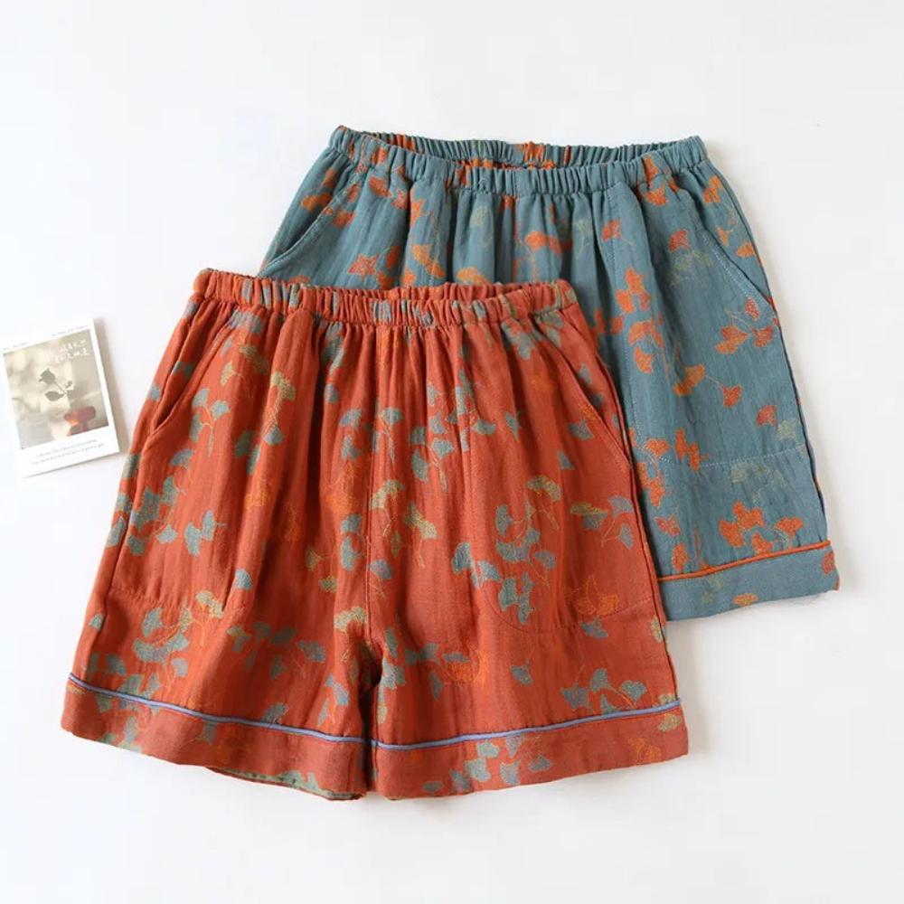 Shorts d'été amples à motifs