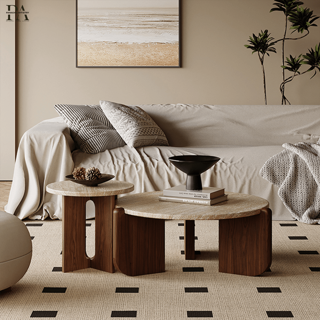 Travertine Coffee Table