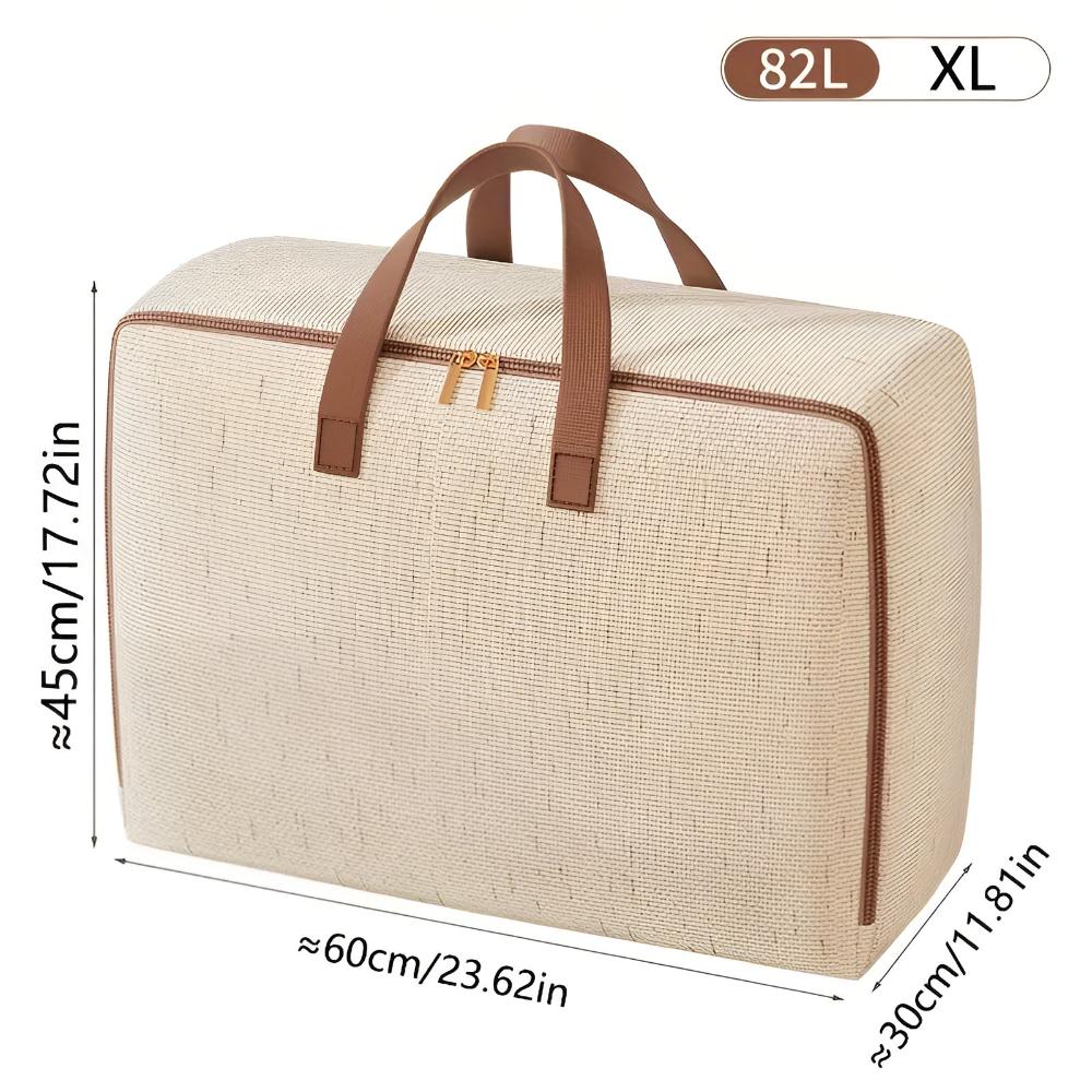 Sac de rangement en lin classique