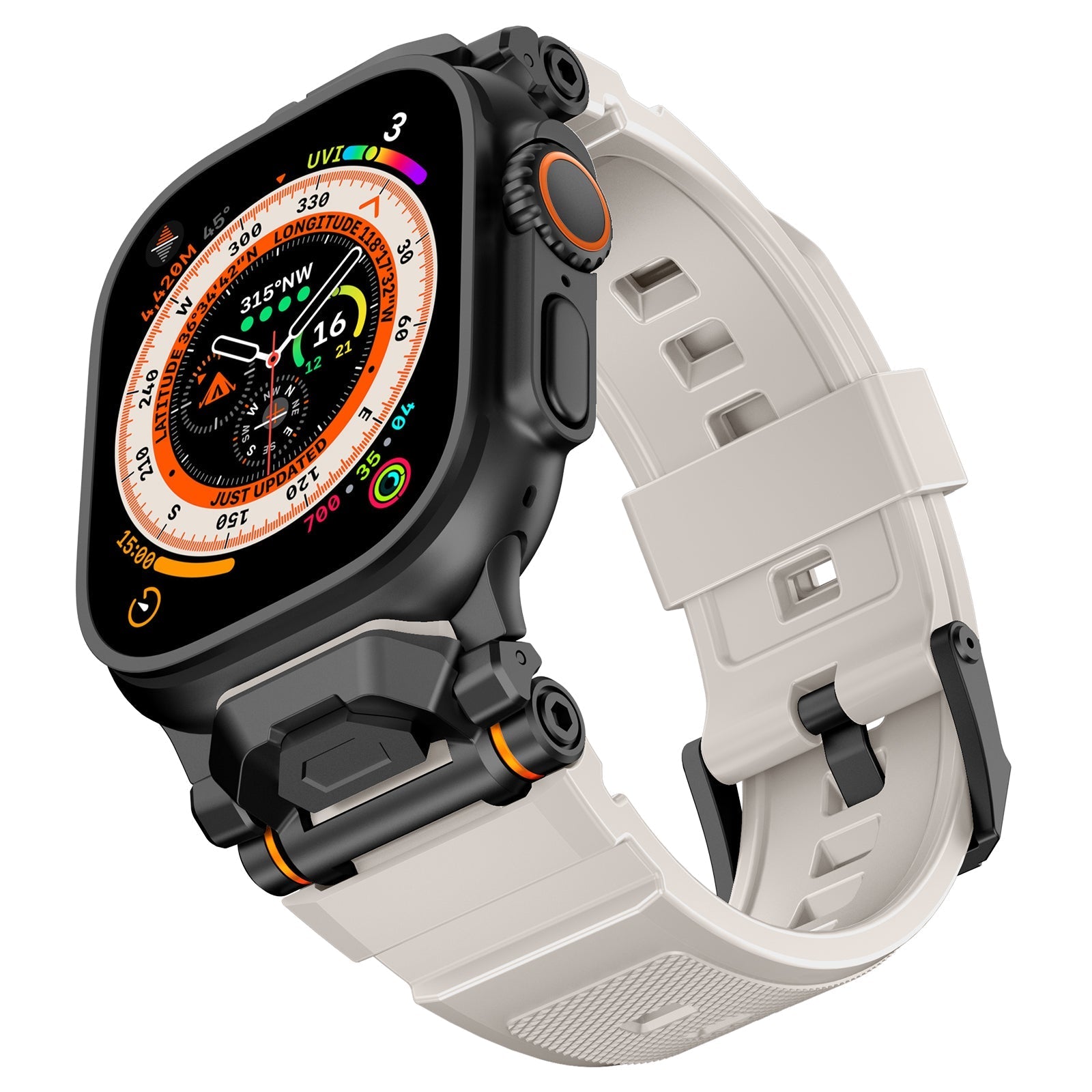 Banda de goma Explorer FKM 2.0 para Apple Watch