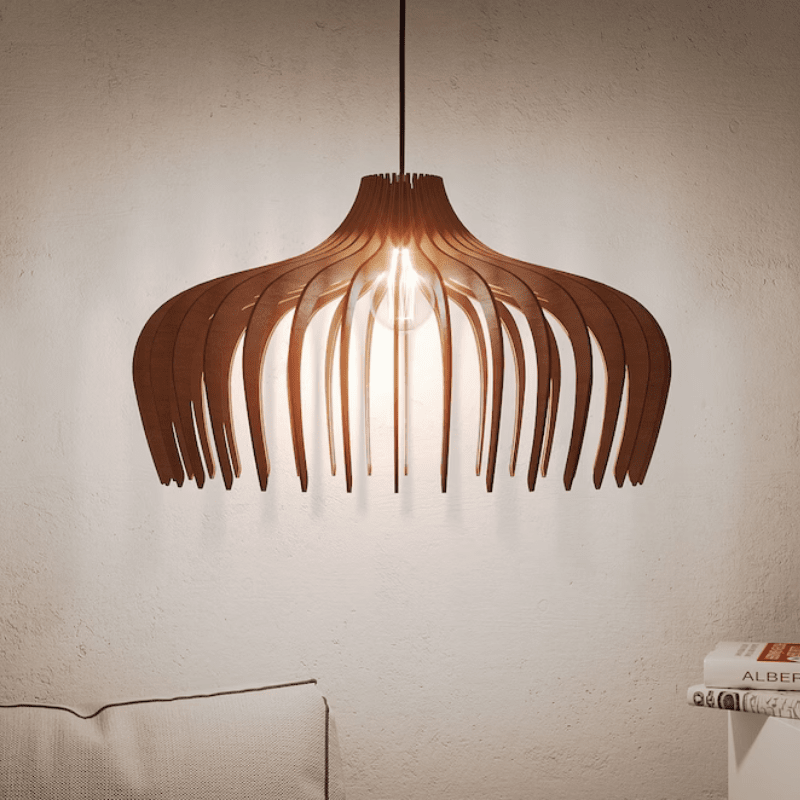 Hayden Wooden Chandelier