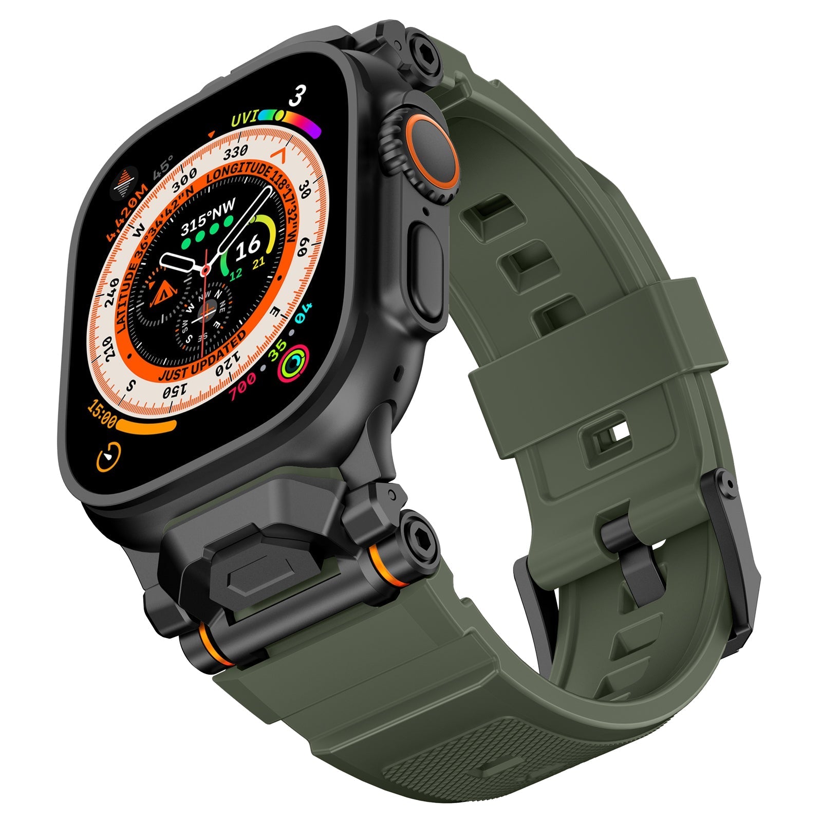 Banda de goma Explorer FKM 2.0 para Apple Watch