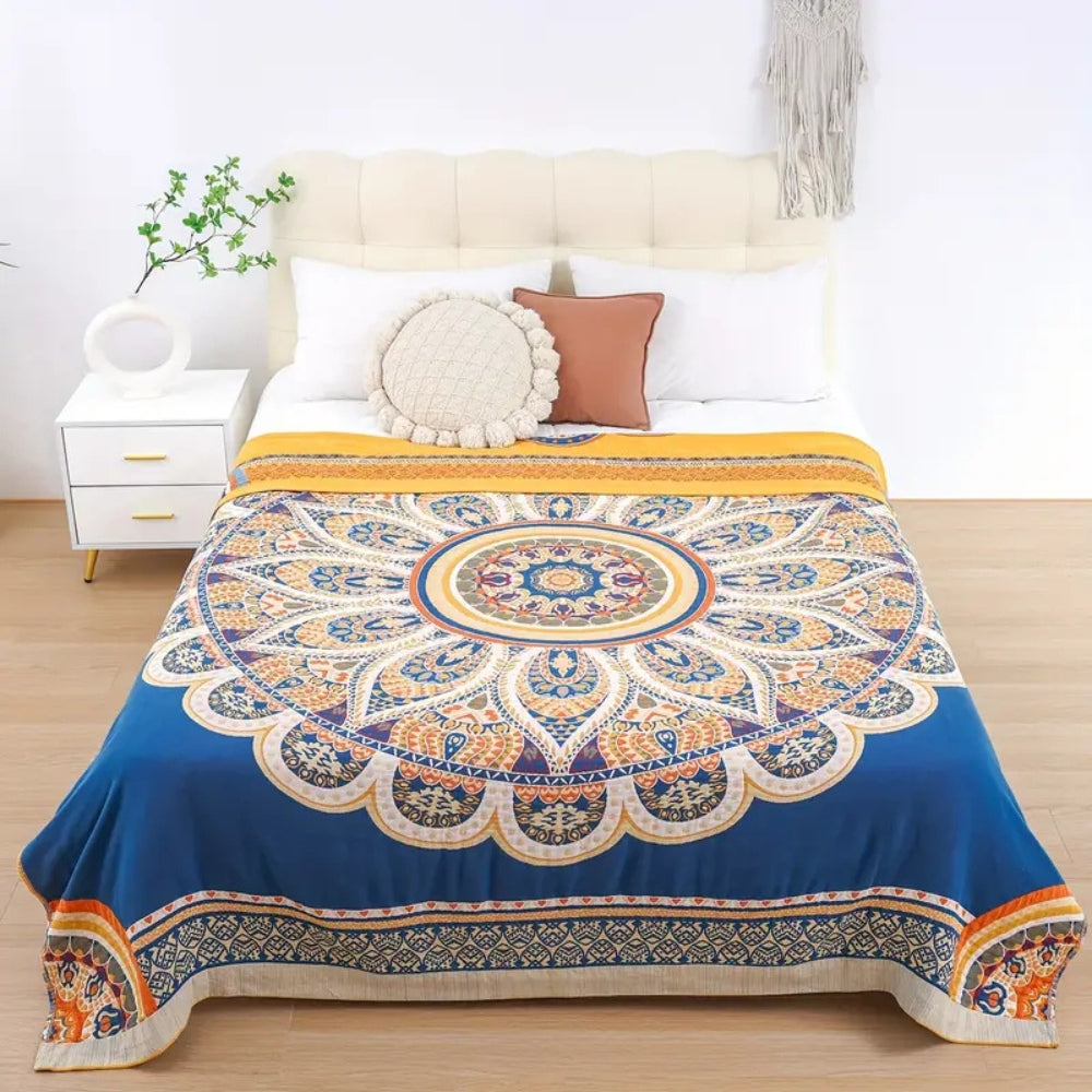 Couverture réversible Golden Lotus Comfort