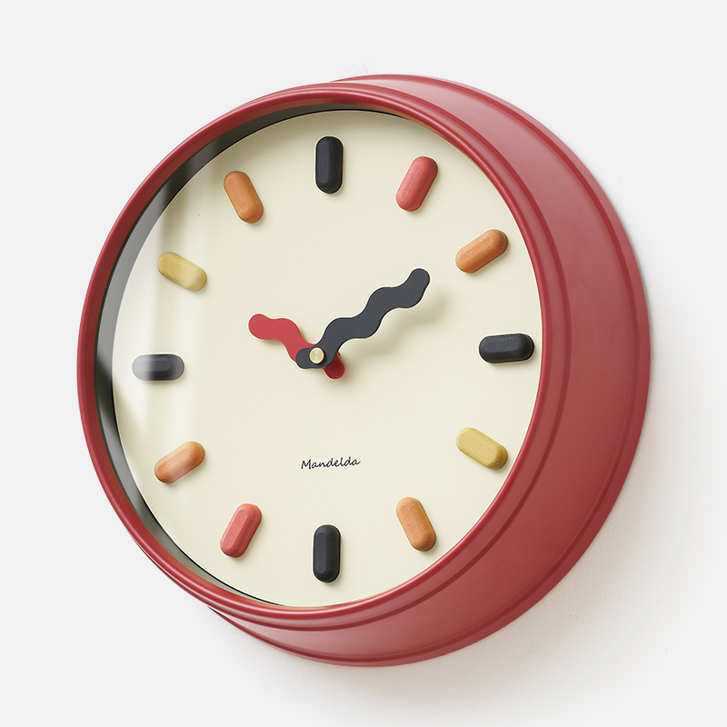 3D Nordic Silent Wall Clock – Miljövänlig och modern design för vardagsrum