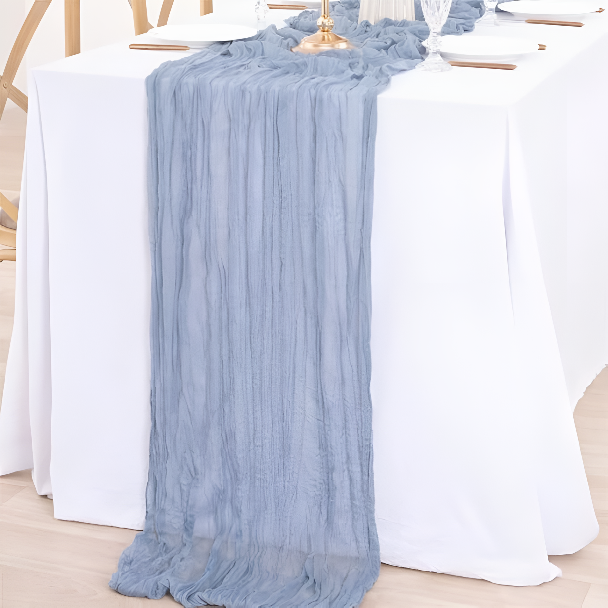 Nappe en gaze de coton fluide | Ensemble de 10 pièces