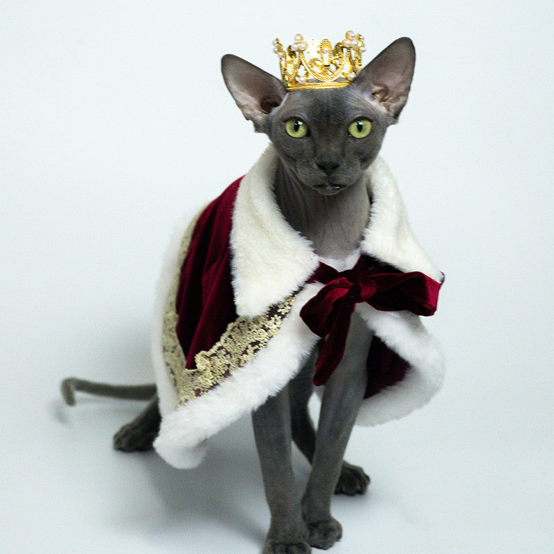 Majestic Royalty King Cape Pet Costume