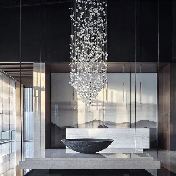 Vrimlo Modern Stone Chandelier