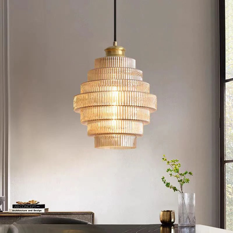 Gilded Layers Nordic Chandelier