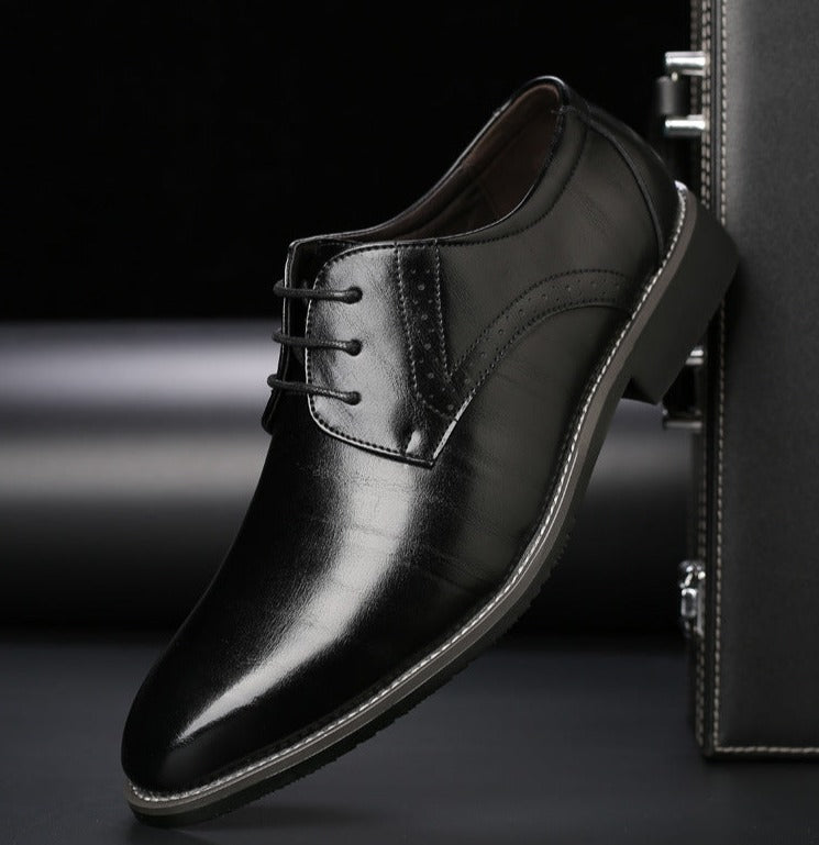 Maxwell: Sapatos elegantes de homem com atacadores para estilo e conforto