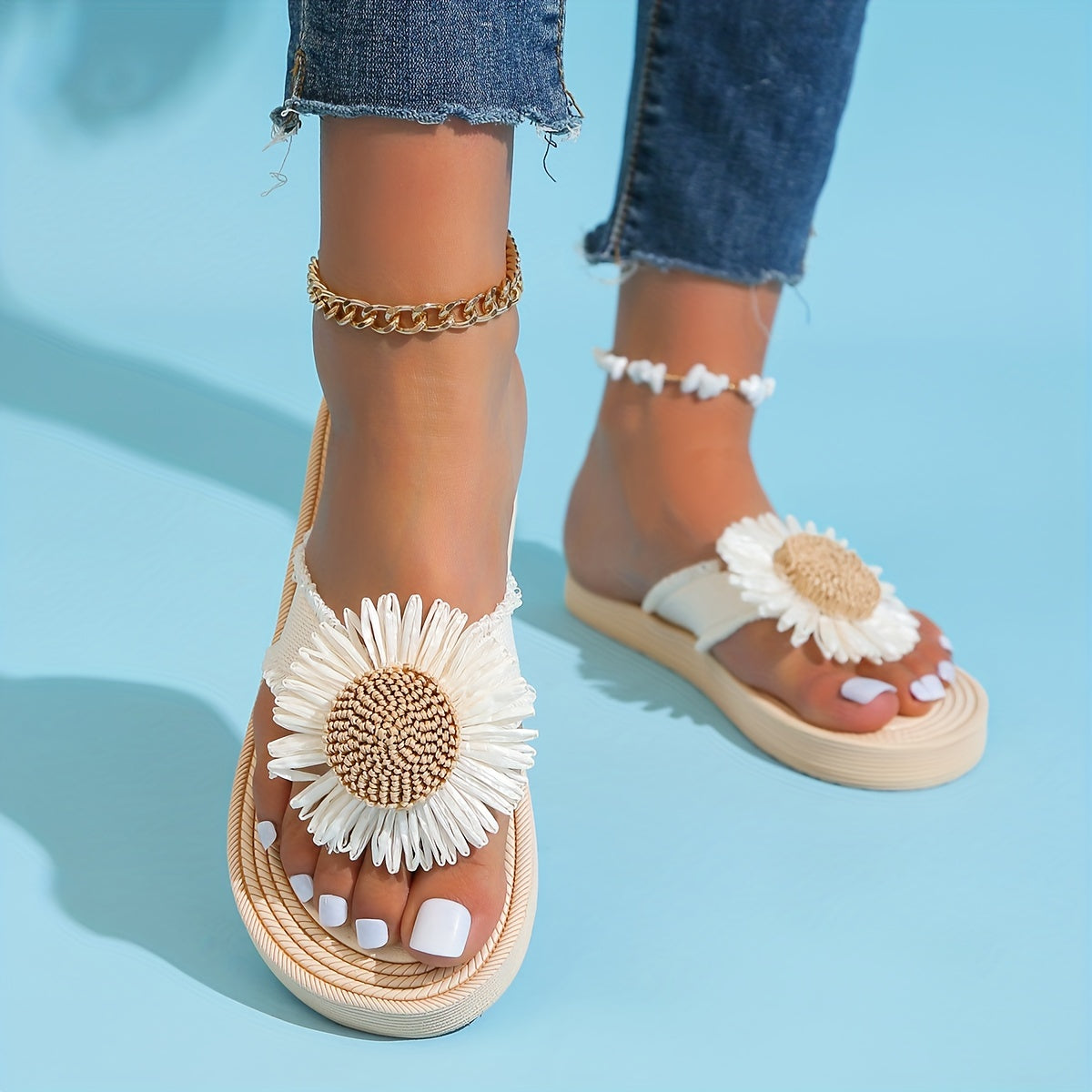 3Leaves Blossom Sandals