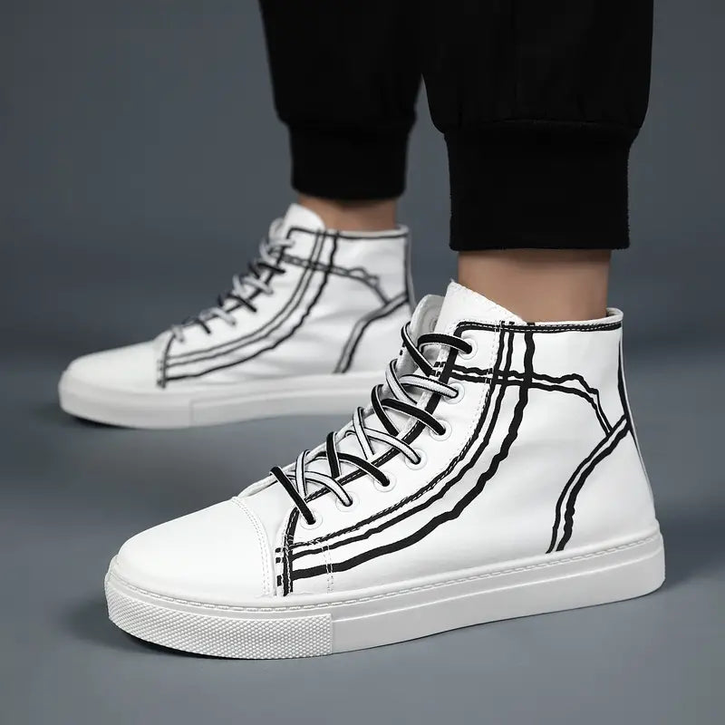 BoldLine Classic High-Top Sneakers