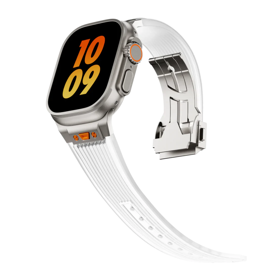 HB99 Transparante Siliconen Band Voor Apple Watch