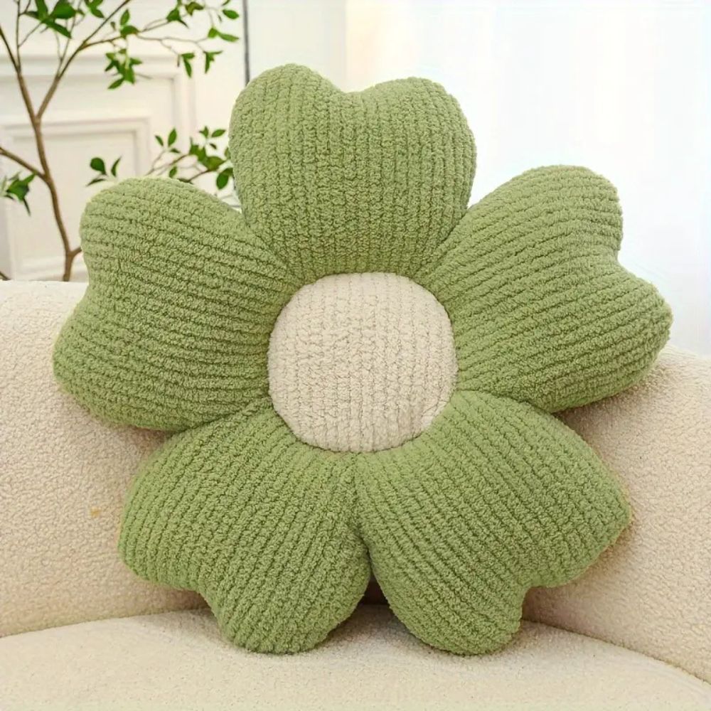 Coussin en forme de fleur Flourish