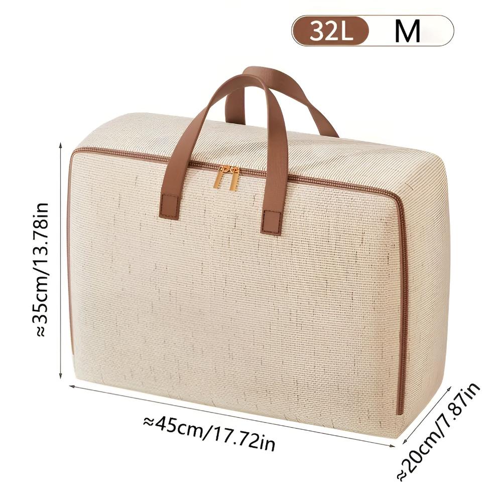 Sac de rangement en lin classique