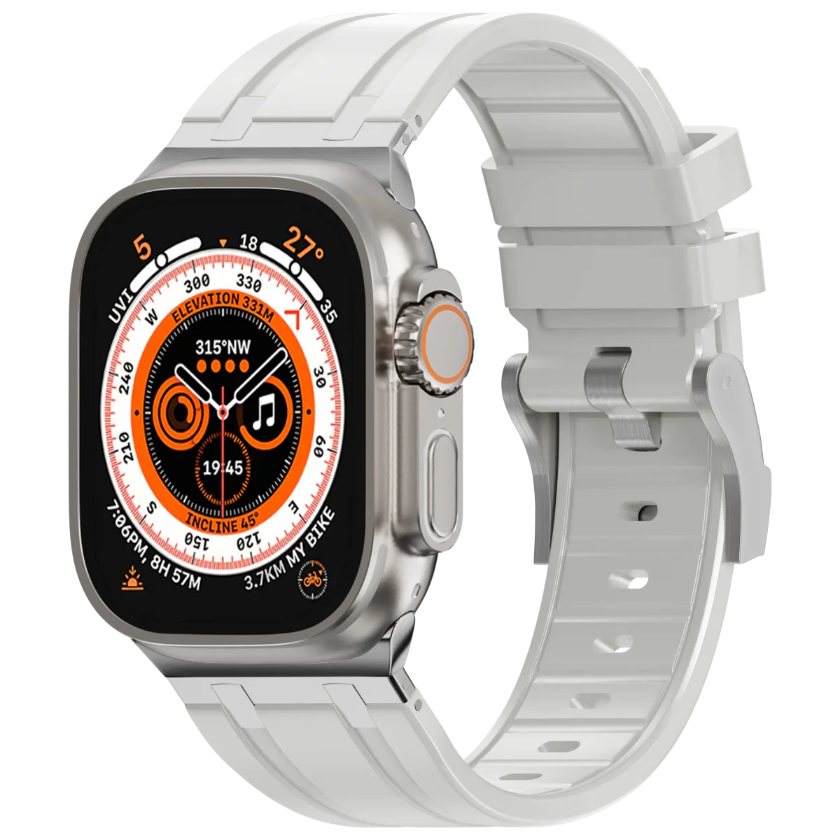 Nouveau bracelet en silicone AP pour Apple Watch