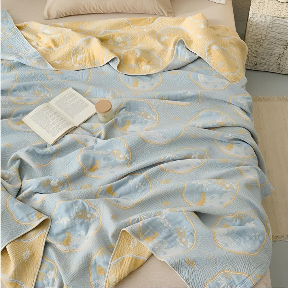 Reversible Coastal Dreams Blanket