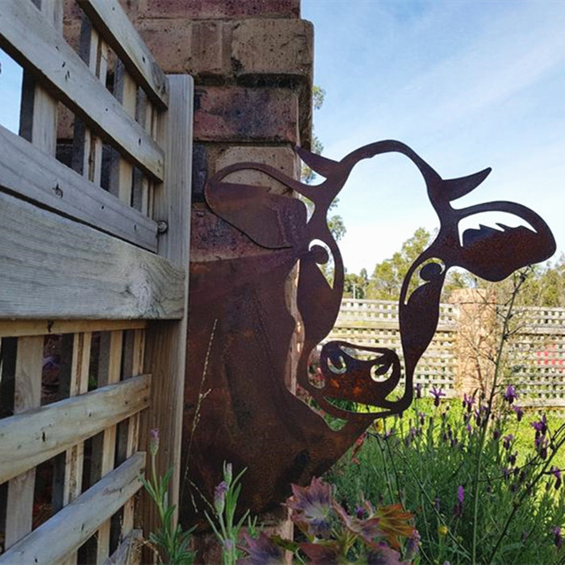 Decoración de Granja - PeepFarm - Diseño de Animales Realistas - Garden Metal Art