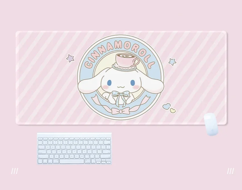 Cinnamoroll Kuromi podložka pod myš